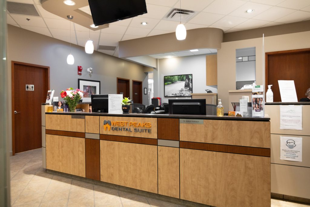 Reception Area | West Peaks Dental Suite | General & Family Dentist | SW Calgary