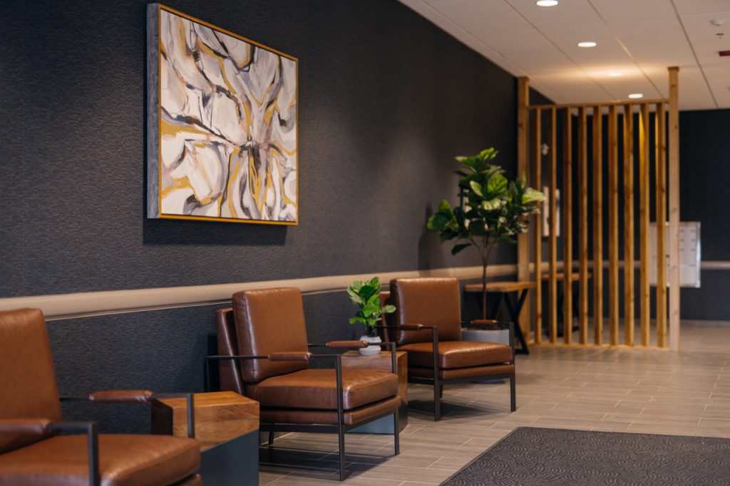 Comfortable Waiting Area | West Peaks Dental Suite | General & Family Dentist | SW Calgary