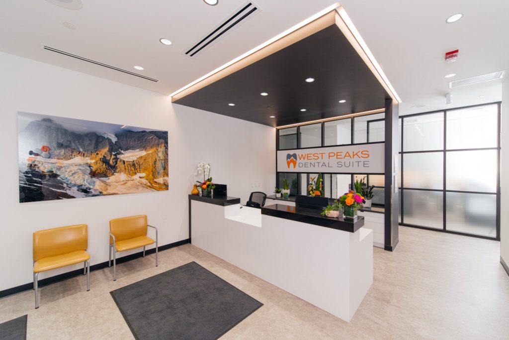 Warm & Welcoming Reception Area | West Peaks Dental Suite | General & Family Dentist | SW Calgary
